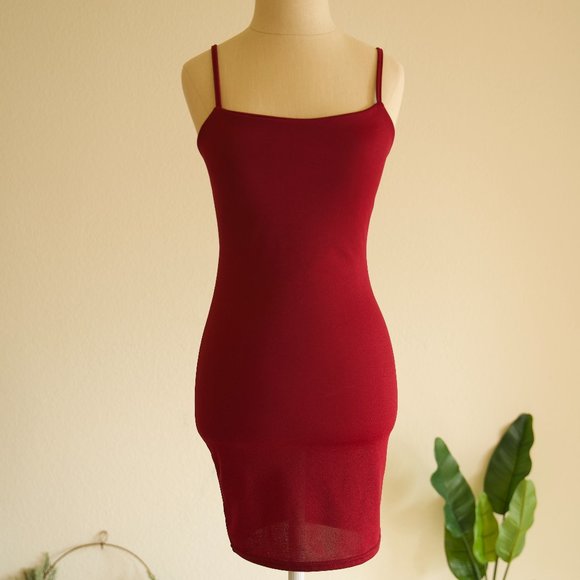 Red Cocktail Dress - Picture 1 of 3